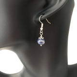 Genuine Natural Sodalite Simple Drop Earrings - Quality Gemstone Drop Earrings