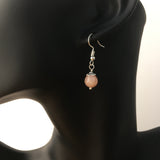 Genuine Natural Sunstone Simple Drop Earrings - Quality Gemstone Drop Earrings