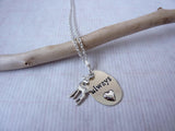 Always Doe Pendant Necklace - Snape & Lily Petronas Love Necklace