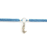 Mermaid Bracelet - Macrame Bracelet. Mermaid Charm Friendship Bracelet. Choice of Colours.