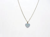 Opal Heart Necklace - Bridesmaid Necklace. Be My Bridesmaid.